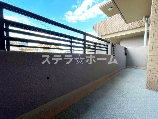 ベルク豊中宮山のバルコニー|陽当たり良好なバルコニーです