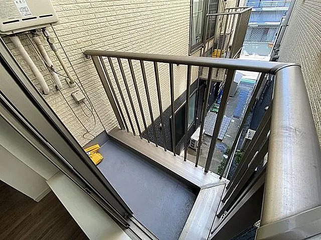 シャンテ東日暮里のバルコニー