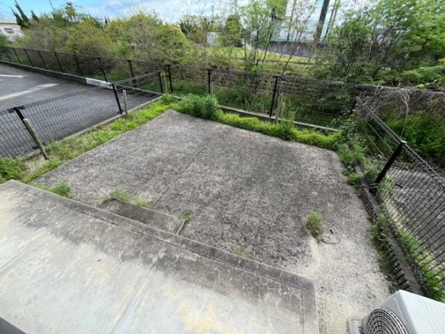 セイシェル・大山 B棟の庭|陽当たり良好な専用庭です♪