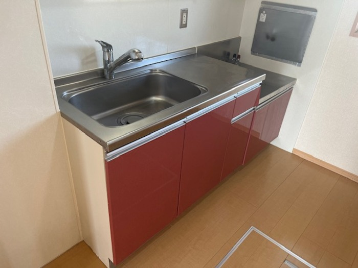 セイシェル・大山 B棟のキッチン|２口コンロ設置可能です★