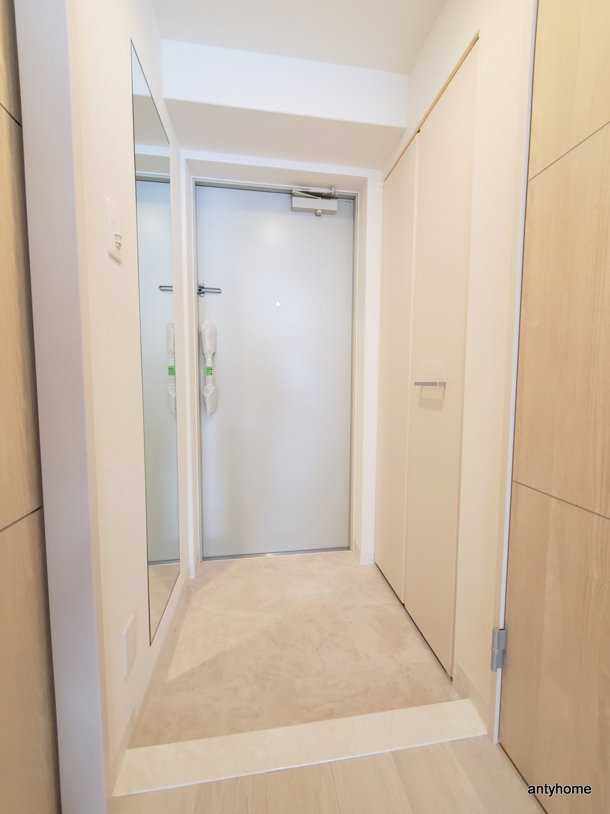 サンセール江坂　仲介手数料無料の玄関