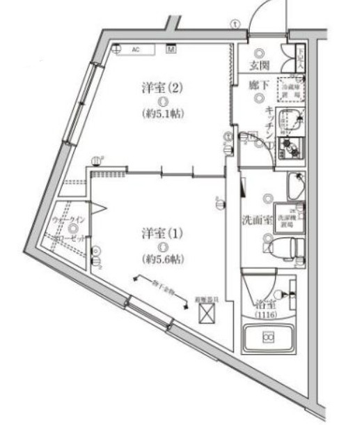 VERXEED STAIR Musashi-koyamaの間取り