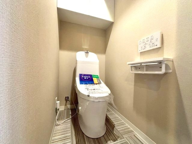 ライオンズマンション船堀親水公園のトイレ|ホテルライクな空間演出で、毎日気持ちよく使えるトイレです。