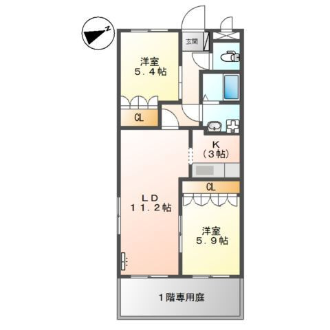 デュエールの間取り