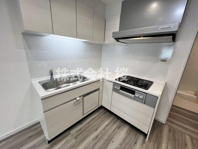 淀川区三津屋北2丁目　新築戸建のキッチン|使いやすいキッチンです