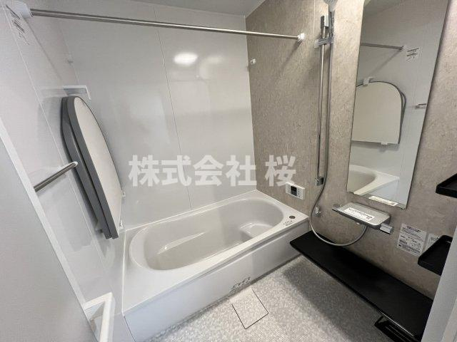 淀川区三津屋北2丁目　新築戸建の浴室|ゆったり過ごせるお風呂です