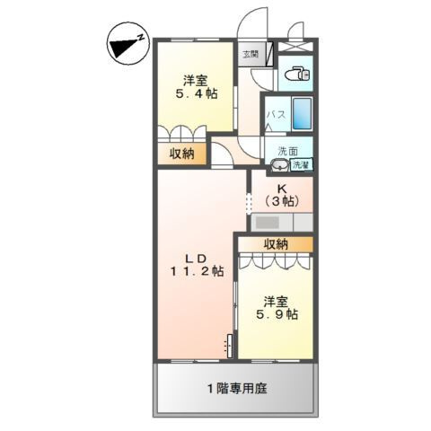 デュエールの間取り
