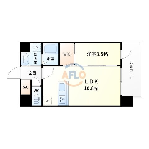 オルビス三国本町の間取り|間取り