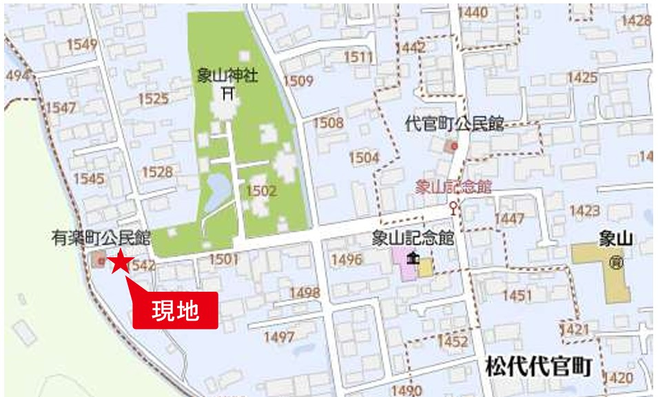 長野市松代町松代　中古戸建の地図|周囲は緑豊かで四季折々ロケーションも楽しめます。