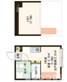【間取り】 | ハーモニーテラス井草Ⅱ