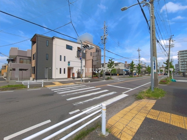 仲介手数料無料）一宮市野口の前面道路含む現地写真|前面道路含む現地写真です