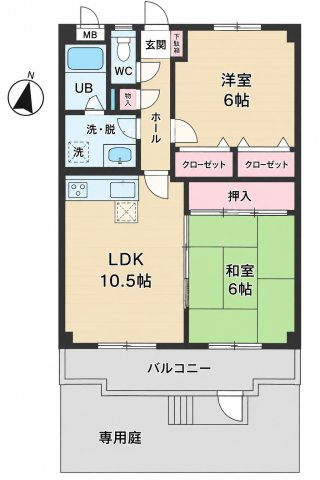 アネックスけやき通りの間取り