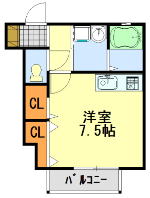 【間取り】 | ピースサル