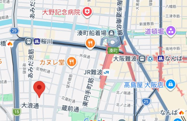 Zeus月光の地図