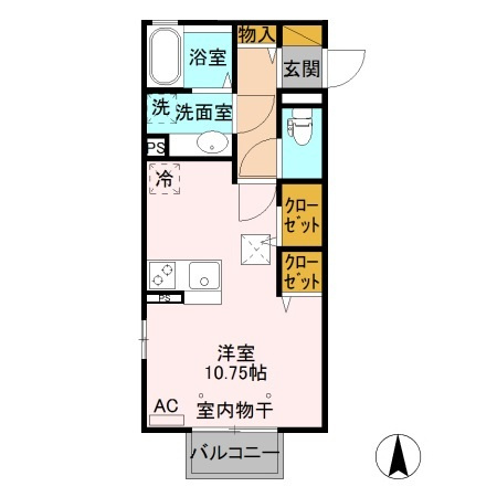プレシャス天川原の間取り