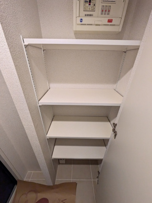 充実した玄関収納