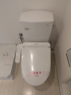 洗浄機能付きトイレスペース