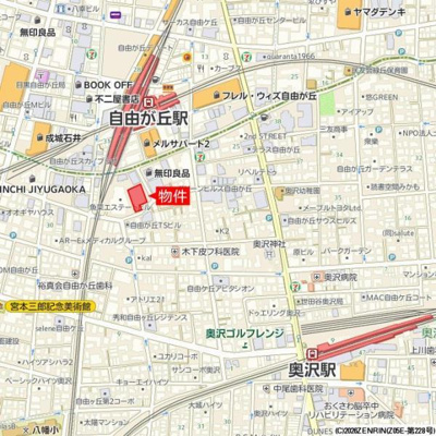 【地図】 | Ｂｒｉｌｌｉａ自由が丘