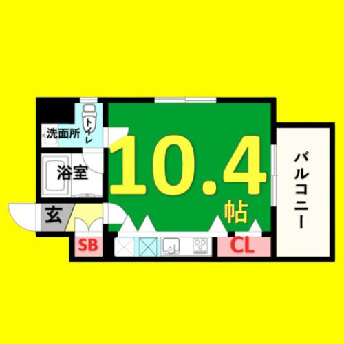 リヴシティ大須　名古屋市賃貸　仲介手数料無料の間取り