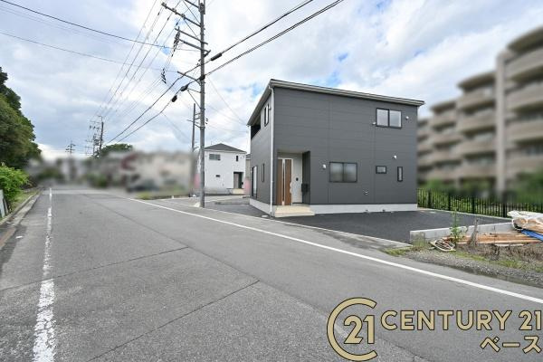クレイドルガーデン箕山町 ５号棟 ／新築一戸建の前面道路含む現地写真|■現地撮影写真■郡山駅まで徒歩１０分！■