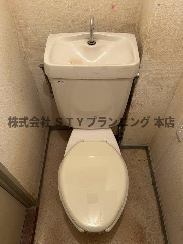 仲介手数料0円！コーポ苗田のトイレ