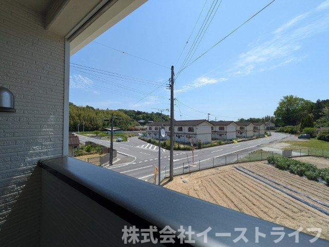 【新築戸建】　いわき市常磐下湯長谷町第2　全4棟の展望|4号棟写真　インナーバルコニーからの眺望です