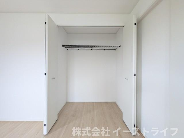 【新築戸建】　いわき市小名浜住吉第5　全4棟の収納|4号棟写真　大きなスペースがあり、収納には困りません