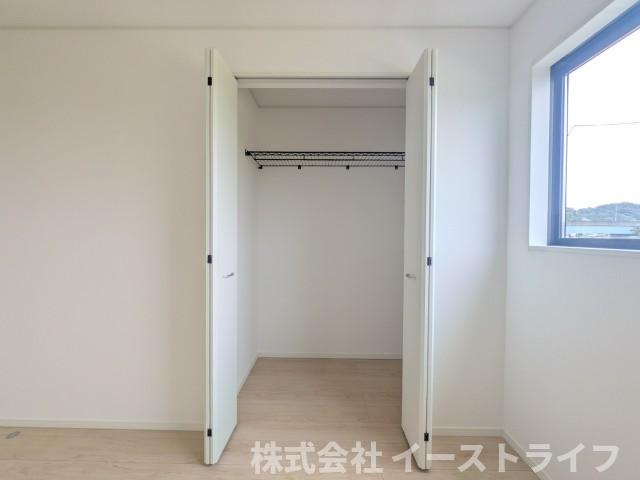 【新築戸建】　いわき市小名浜住吉第5　全4棟の収納|4号棟写真　大きなスペースがあり、収納には困りません
