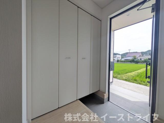 【新築戸建】　いわき市小名浜住吉第5　全4棟の収納|4号棟写真　各居室に収納スペースがあり、充実しています