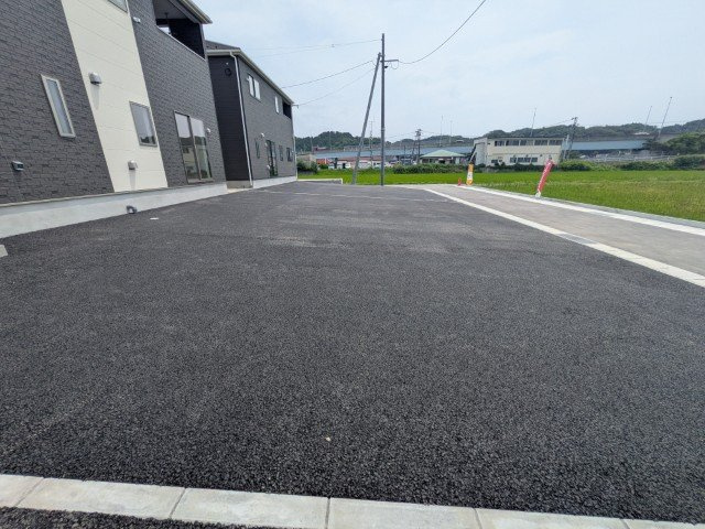 【新築戸建】　いわき市小名浜住吉第5　全4棟のセキュリティ|1号棟写真　テレビモニター付きインターフォン