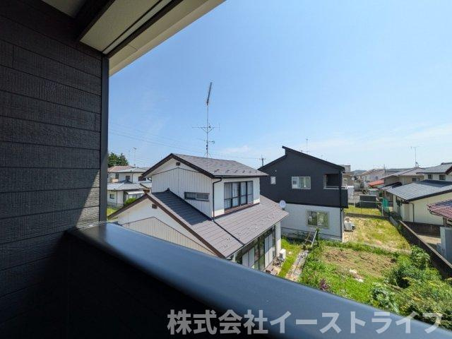 【新築戸建】　いわき市郷ヶ丘第8　全2棟のバルコニー|インナーバルコニーは広々としていてお洗濯が楽ちんです。また日当たりを好む植物を育てるにはぴったりの空間なので、ガーデニングの場としても楽しむことができます◎