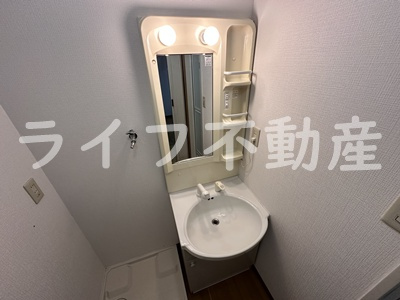 エスポアール布施の独立洗面台|独立洗面台あり、毎朝おしゃれに忙しい女性の方におすすめです