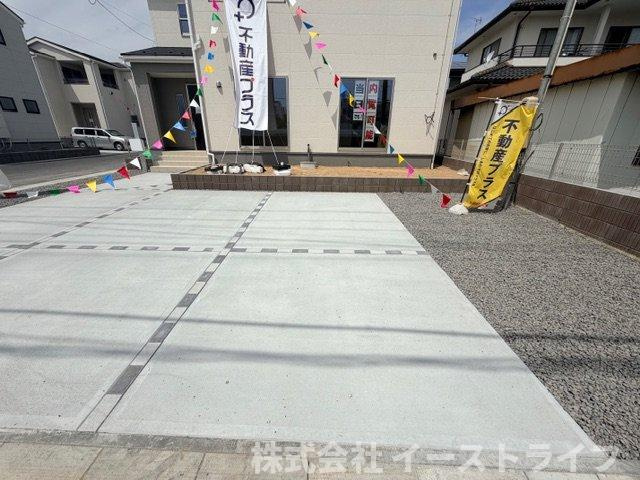 【新築戸建】　いわき市泉町滝尻第2　長期優良住宅　全8棟の駐車場|8号棟写真　カースペースです。