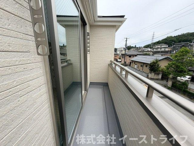 【新築戸建】　いわき市常磐上湯長谷町第2　長期優良住宅のバルコニー|バルコニーです。