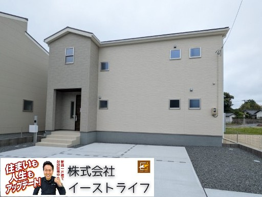 【新築戸建】　いわき市平南白土2期　長期優良住宅の外観|3号棟外観写真