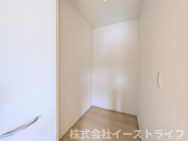 【新築戸建】【家具＆LDKエアコン付】　いわき市平南白土2期　長期優良住宅の収納|1号棟写真　収納スペースが豊富です。全居室に収納が付いており、すっきり片づけることができ部屋を広く使うことができます。
