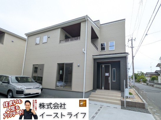 【新築戸建】　いわき市平南白土2期　長期優良住宅の前面道路含む現地写真|東側5.9ｍ公道
