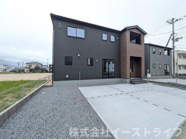 【新築戸建】　いわき市平南白土2期　長期優良住宅の外観|5号棟外観写真