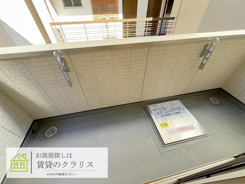 マハナハイツのバルコニー