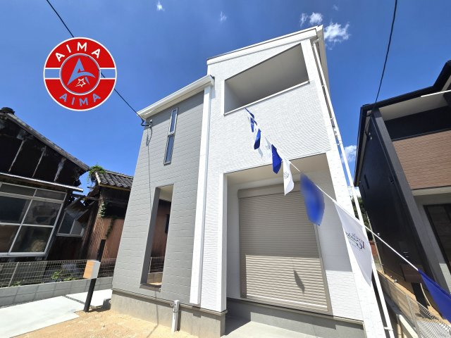 糟屋郡須恵町須恵第7-3棟（1号棟）の外観|デザイン性のある外観です。