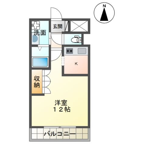 【間取り】 | ソレイユⅡ