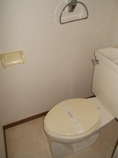 川崎市多摩区中野島３丁目の賃貸マンションのトイレ
