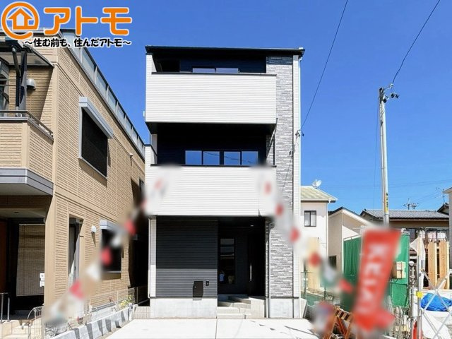 【外観】 | 駿河区新川2期　新築戸建　全1棟 | スタイリッシュな外観は毎日の帰宅が楽しみになりますね♪