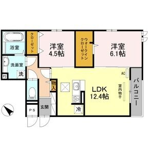 EVISTAGE甲子園の間取り
