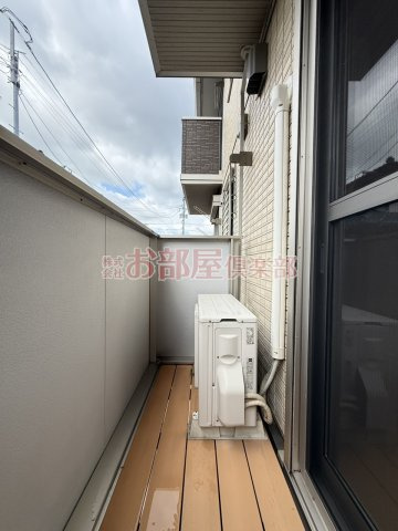 プログレスⅠ　B棟のバルコニー|バルコニー付きです