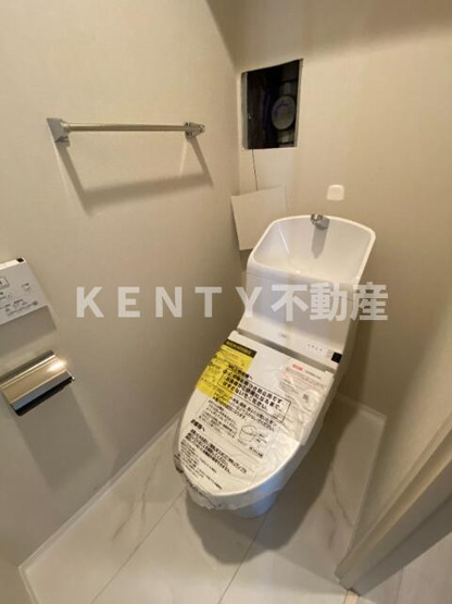 【トイレ】 | メゾンドアーク南大井 | トイレもきれいです