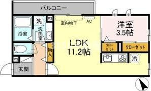 メイユール東丸の間取り