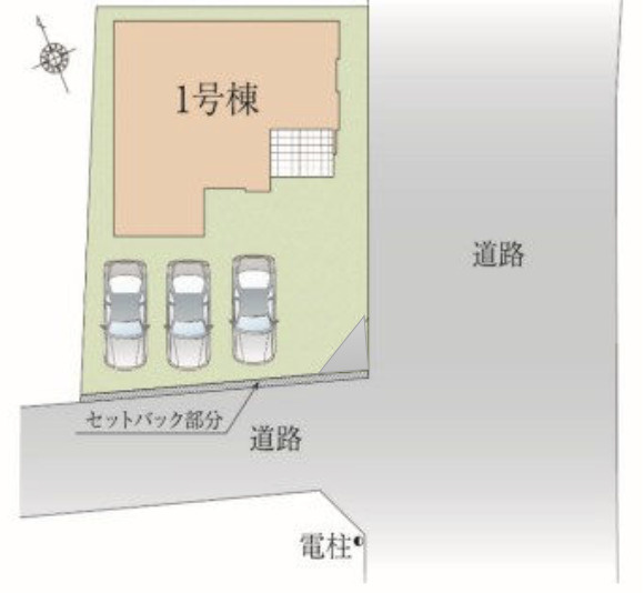 【仲介手数料無料】所沢市西狭山ケ丘２期全１棟　所沢市の不動産なら西武ハウジングの区画図