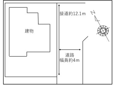 川越市今福　中古戸建の区画図