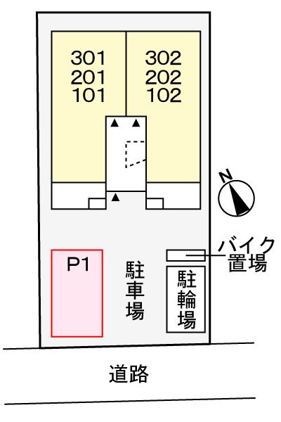 ＤＫ　ＩＳＥＣＨＯの駐車場